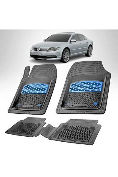 TEAMCAR Covorașe auto compatibile cu Volkswagen Phaeton II - Albastru