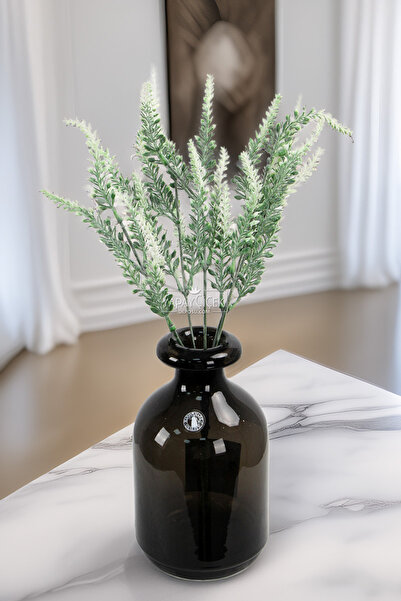 Yapay Çiçek Deposu Artificial Lavender Bunch Powdered 25 Large Heads White