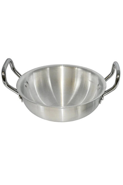 shine قدر ومقلي ألمنيوم بمقبضين ثقيلة مقاس قطرها 26سم