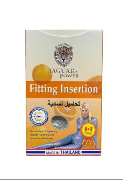 Jaguar تحاميل شد المهبل للنساء برائحة البرتقال