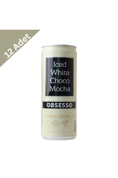 OBSESSO Iced White Choco Mocha 250 ml x 12 Adet