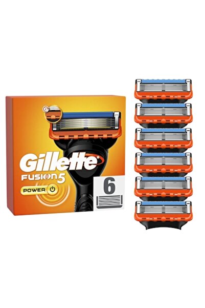Gillette Fusion Power Razor Blades, 6 pcs