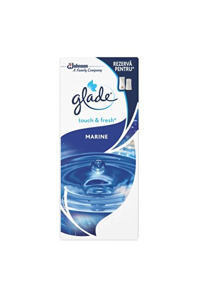 Glade Set of 4 x Instant Air Freshener Refill Microspray, Marine, 10 ml