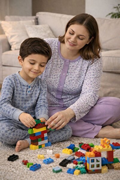 YONCA OUTLET Women's Plus Size 100% Cotton Floral Print Pajama Set - Xl-5Xl