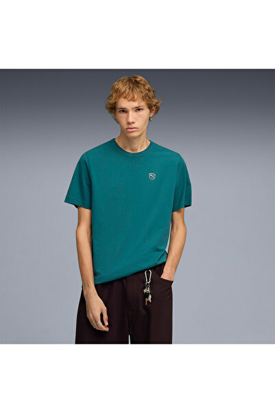 Puma Essential Elevated Men's Green T-Shirt