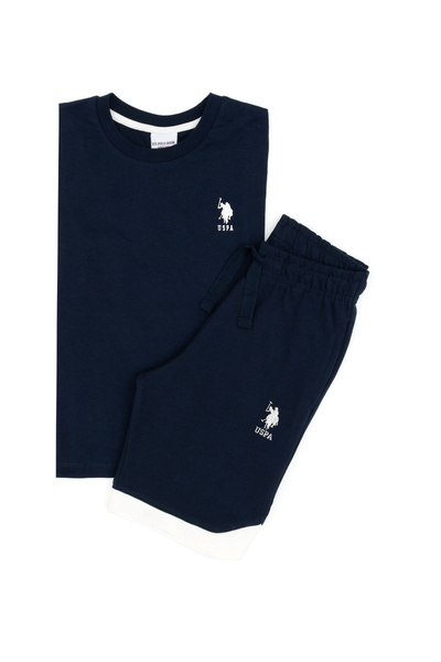 U.S. Polo Assn. Erkek Çocuk Lacivert Pijama Takımı 50310805-VR033