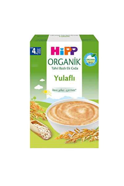 Hipp Organik Yulaflı Tahıl Bazlı Ek Gıda 200 Gr * 2 Adet