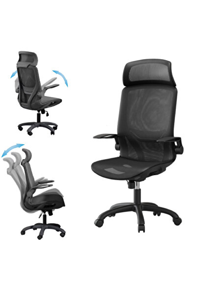 Bojasmiial Ergonomic Office Chair with Lumbar Support Adjustable Swivel Chair...