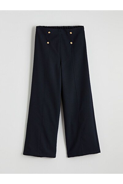 LC Waikiki LCW Детски панталон за момичета с широки ластични крачета