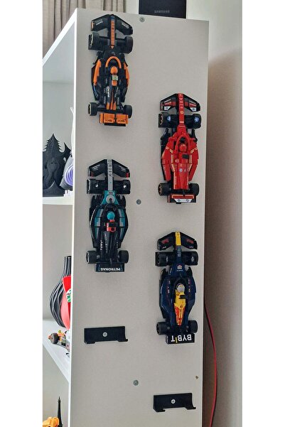 DigiArtisan3D حامل جداري لسيارة سباق الفورمولا 1 من ليجو سبيد تشامبيونز - حام...