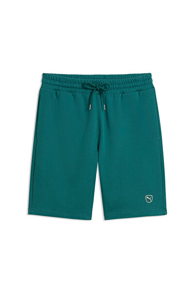Puma Essential Elevated 9 Inch Men's Green Shorts