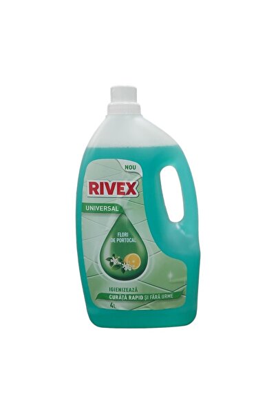 Rivex Set of 2 x Multi-Surface Cleaner for Home, Orange Blossom, 4 l