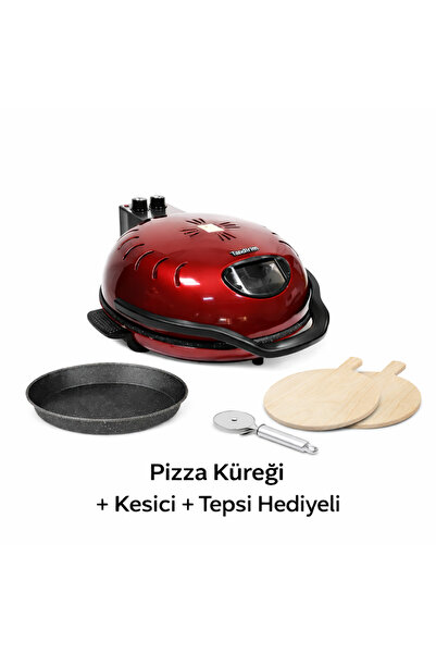TANDIRIM 1500W Bordo Pizza ve Ekmek Pişirme Makinesi