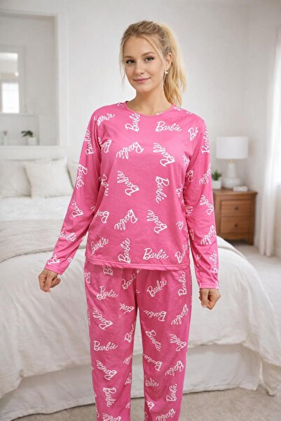 SWACC Pajama Set Long Sleeve Barbie Pattern