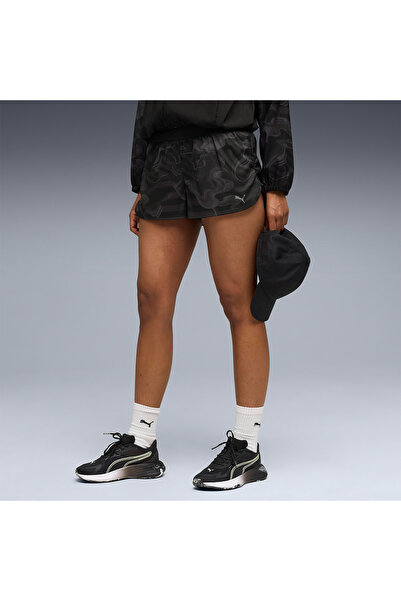 Puma League Woven 3 Inch Women's Black Shorts