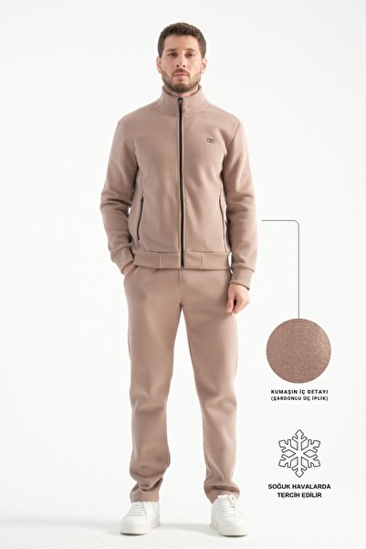 Shooter Sportswear Mink Deluxe Winter Men's Tracksuit Set with Stitching Deta...