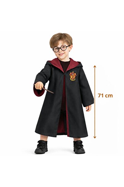 Samur Harry Potter Bebek Kostüm Seti – Asa Gözlük Pelerin 71 cm (2-4 Yaş)