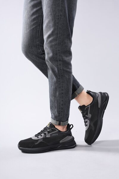 AX Boxing Pantofi sport Barbati,Model Paxo,Panza cu insertii piele ecologica,...