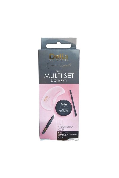Delia Delia Eyebrow Kit, 1.1 Graphite Black