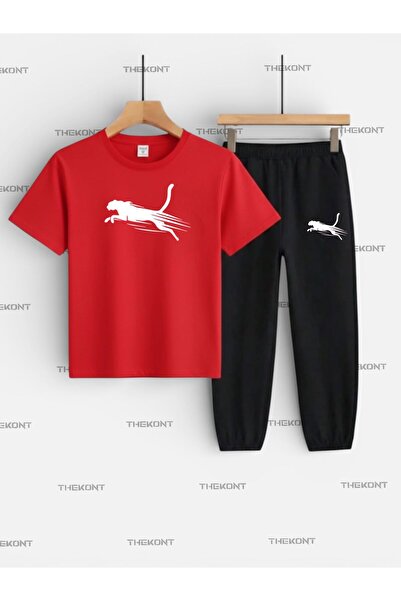 THEKONT SET PENTRU COPII CU IMPRIMEU GEANTAȚI (TRICOU ȘI PANTALONI DE TRENING...