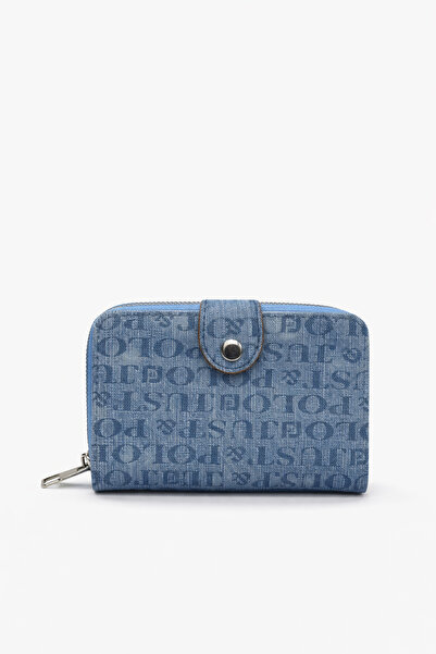 louisiana polo Just Polo Women's Wallet Blue 1005