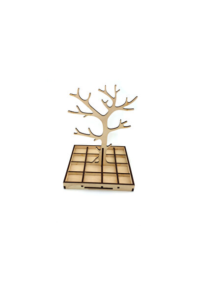Amco Wooden tree-shaped jewelry stand, dimensions 26x20x20 cm