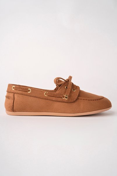 ROSETTE Women's Taba Calf Suede Loafer Casual Ballet Shoes