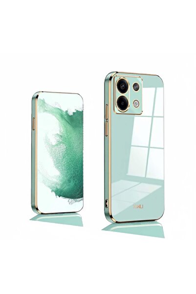 GOKEN Husa protectie Xiaomi Redmi Note 13 5G, TPU Silicon, Anti-soc, Verde
