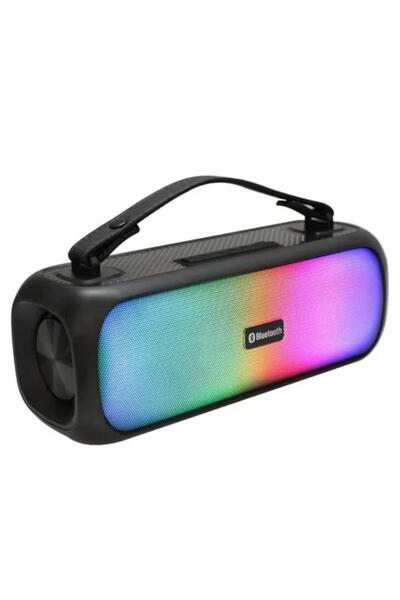 OEM Portable Bluetooth Speaker with LED Light, 1200 mAh Rechargeable Battery