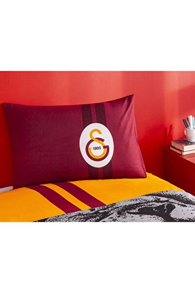 Taç Zorluteks Lisanslı Galatasaray Desenli % 100 Pamuk Kumaş 1 Adet Yastık Kı...