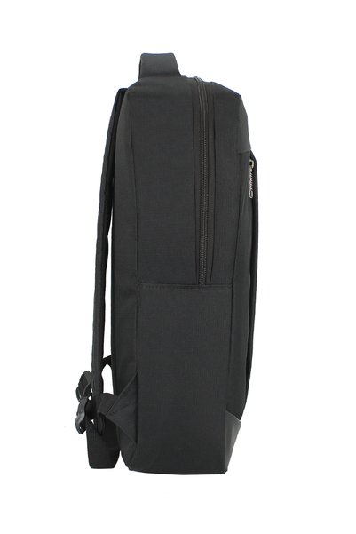 Dada Unisex Black Backpack School Office Business Daily Use 15.6" Inch Waterproof Fabric