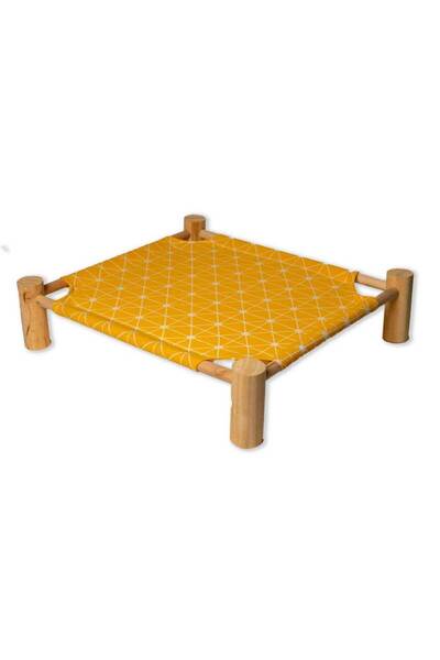 PisiMall Pat Queen pentru animale de companie, galben, 51x46x10 cm