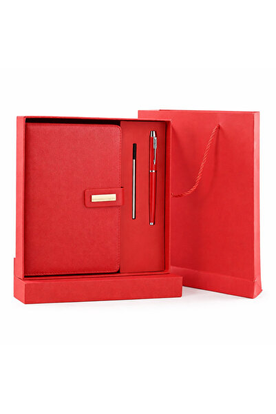 OME Gift set diary + pen + pen refill + box and bag