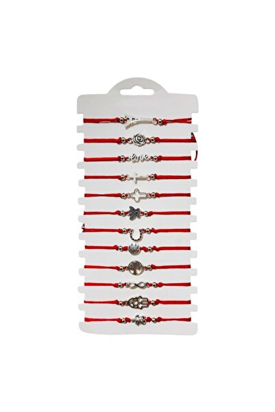 OEM Set 12 Bratari Martisor Reglabile cu Simboluri Norocoase – Cadou Elegant ...