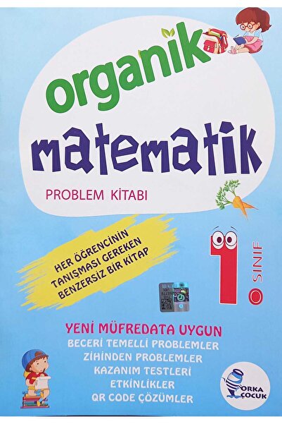 Orka Çocuk Yayınları 1.sınıf Organik Matematik Problem Kitabı