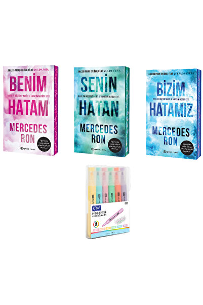 Epsilon Yayınevi Bizim Hatamız ++ Senin Hatan + Benim Hatam / 3 Kitap Set ( K...