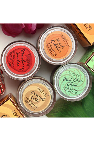 TECHNIC Balsam si Exfoliant, Peeling de Buze Tehnic Duo Caramel Latte