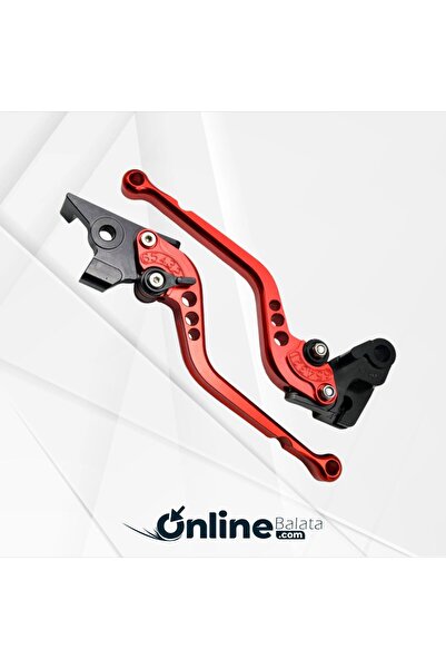 ob onlinebalata.com Honda PCX 125 18-24 Spor Manet Ayarlanabilir Kırmızı Renk...