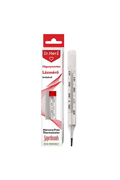 Dr Herz Mercury-free thermometer with stirrer