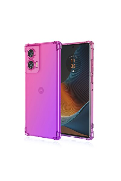 Dedux Θήκη Motorola Edge 50 Fusion, DEDUX, Ενισχυμένες Γωνίες, Διαφανές Ντεγκ...