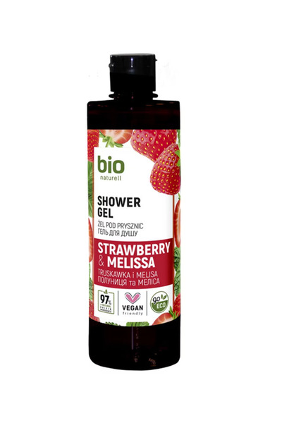 OEM Bio Naturell Strawberry and Melissa shower gel 473ml