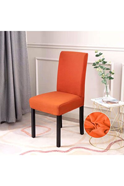 ANATOLIATEKSTILE Set of 6 Elastic Covers, High Back Chair, 90*140, Premium Ma...