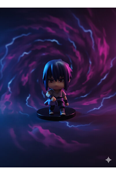 İstasyon store Naruto Shippuden Sasuke Uchiha Detaylı Masaüstü Dekoratif Figür