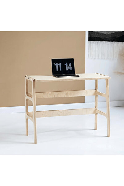 Woodesk Ceres, Ahşap, Çalışma Masası, Natural Renk