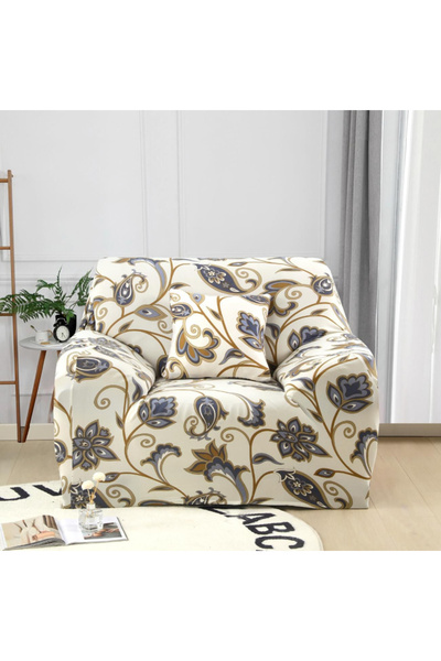 ANATOLIATEKSTILE Elastic Armchair Cover S (90*140) with elastic, Full Protect...
