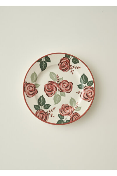 Bella Maison Rose Porselen Pasta Tabağı (21 cm)