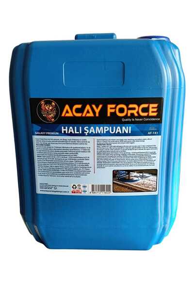 ACAY FORCE Galaxy Premium AF_141 Profesyonel Halı Şampuanı - 20 KG (1/100 Kon...