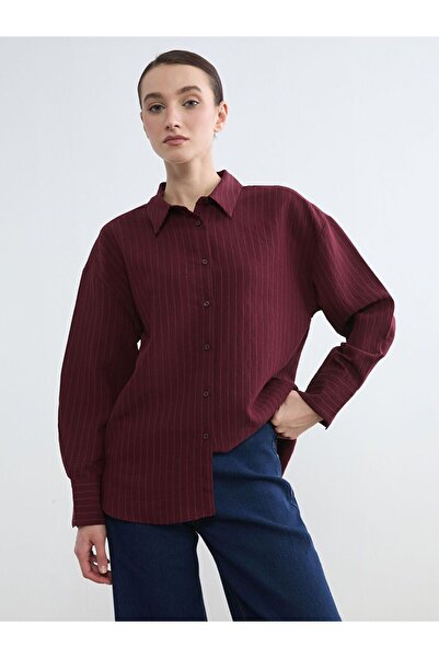 LC Waikiki Lcw Modest Striped Women's Shirt