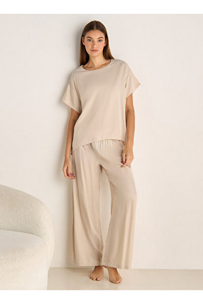 FAV Pyjama Set Top and Pants Satin