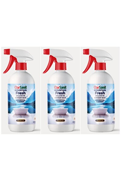 clarsanit SET 3 BUCĂȚI - Detergent de baie Mountain Fresh Scent 500ml